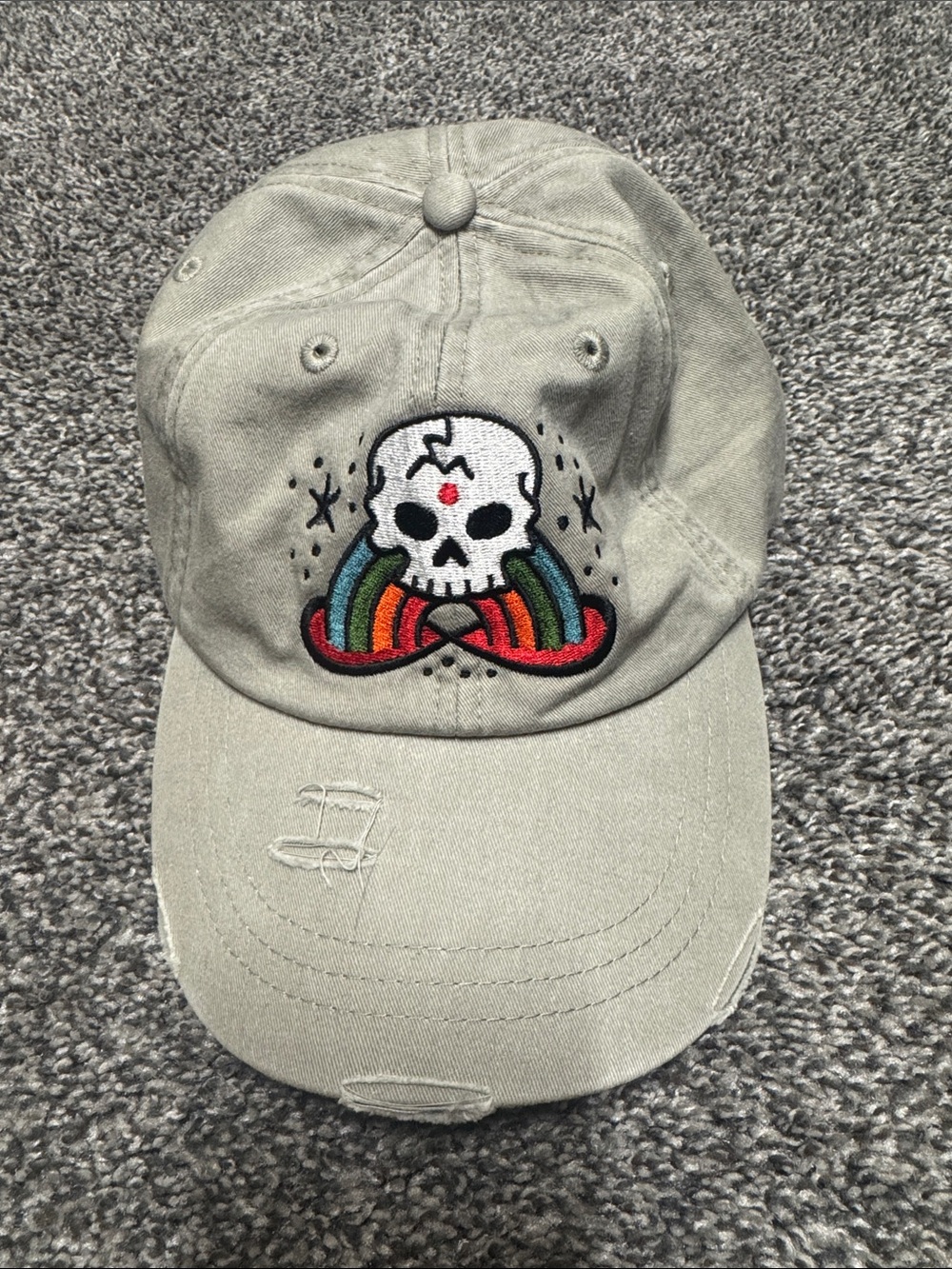 Christopher Scott distressed hat